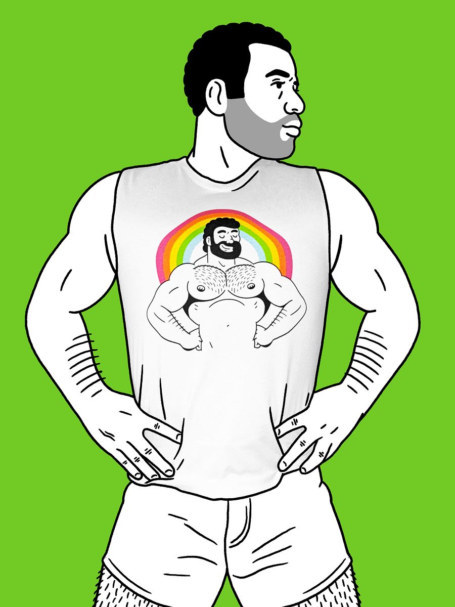 Rainbow Pride Muscle Tank product image (3)