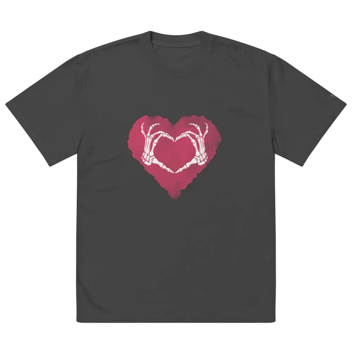 Skeletal Love Oversized T-Shirt product image (2)