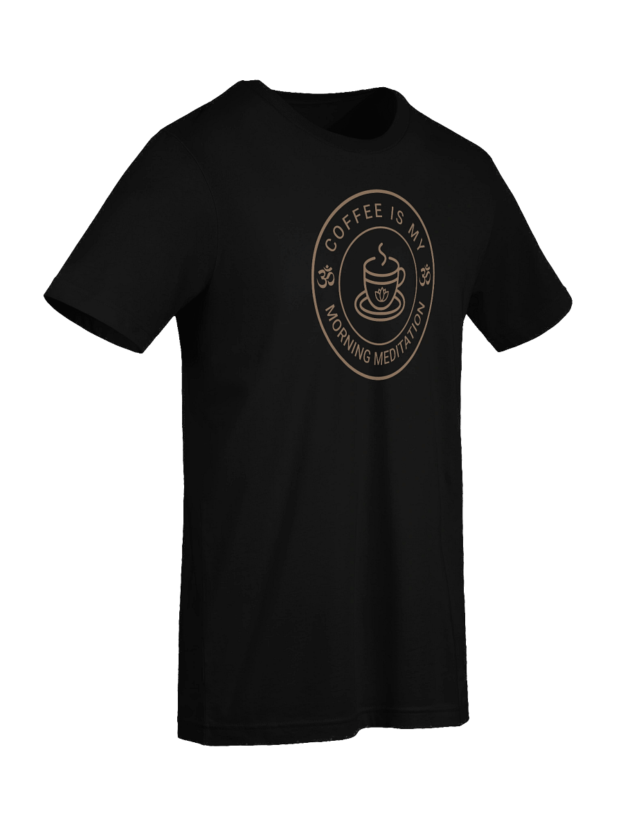 Coffee is my Morning Meditation | Bella+Canvas Supersoft T-Shirt product image (9)