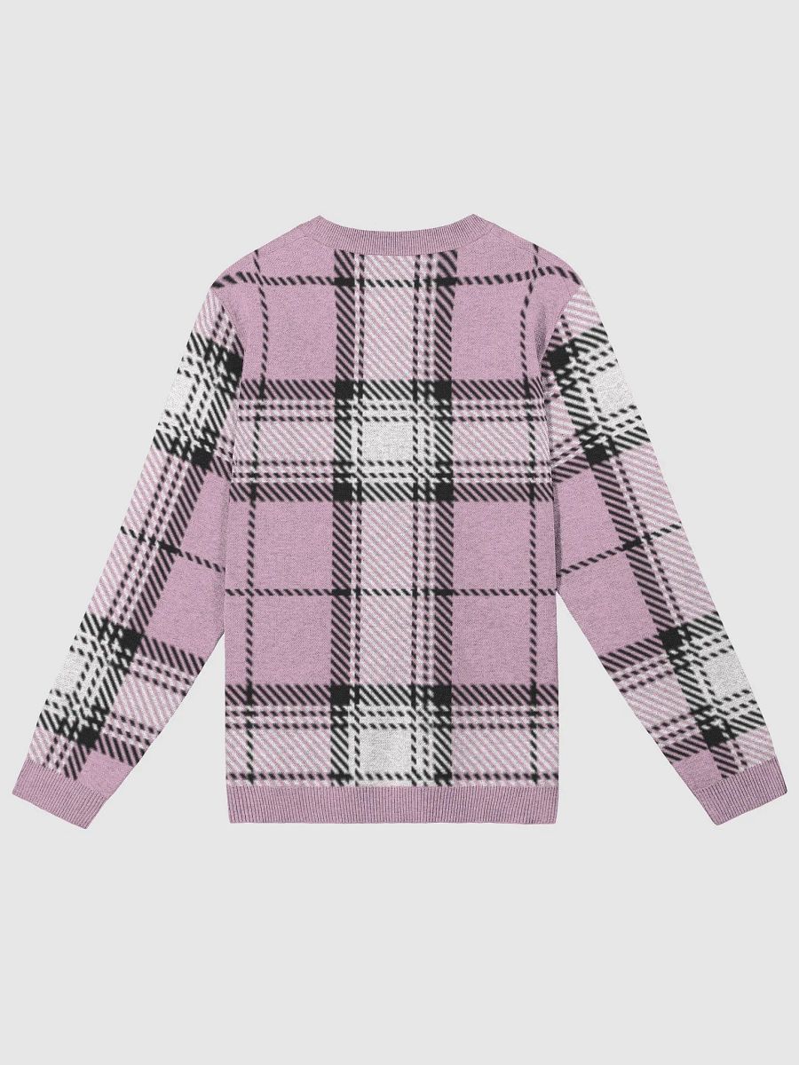Reindeer Plaid Knit Sweater product image (8)
