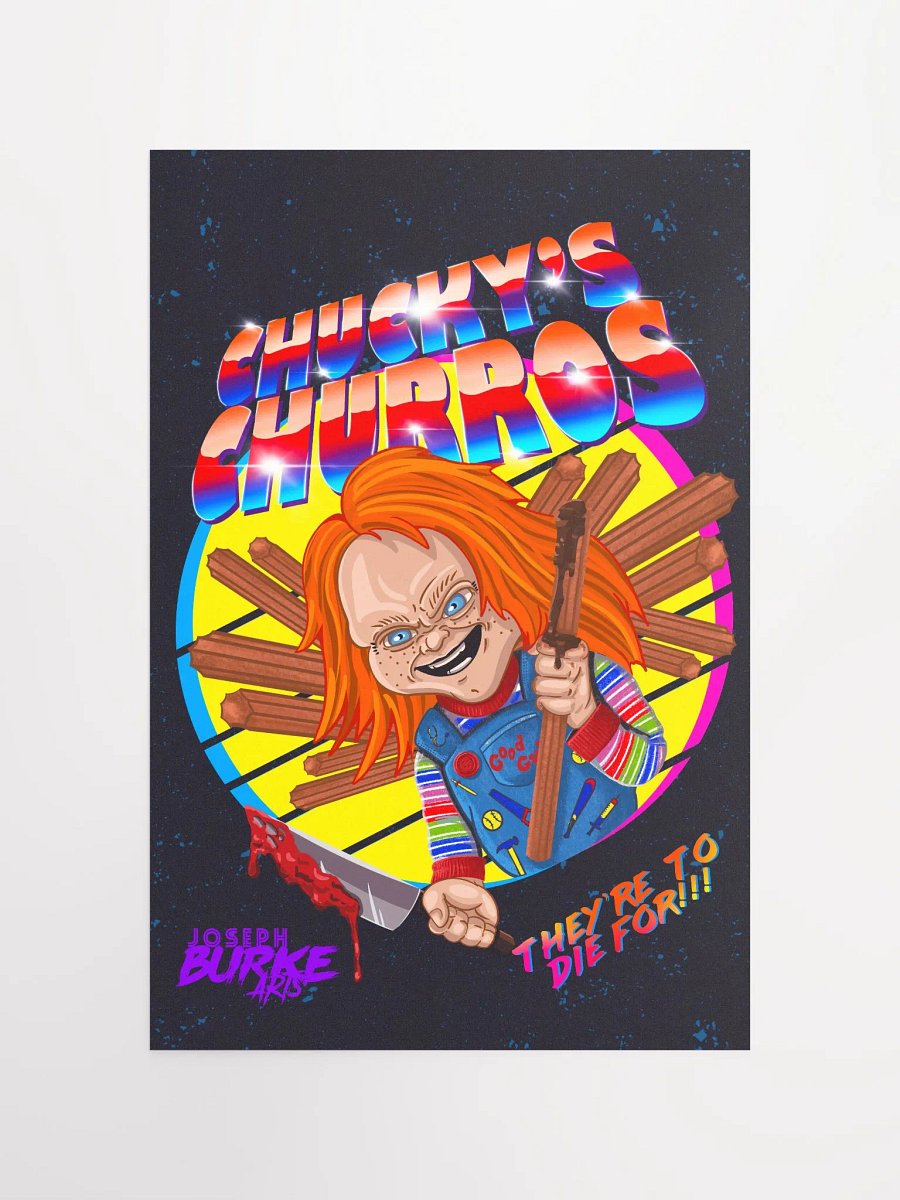 Chucky's Churros - They're To Die For 12x18 Fine Art Print product image (4)