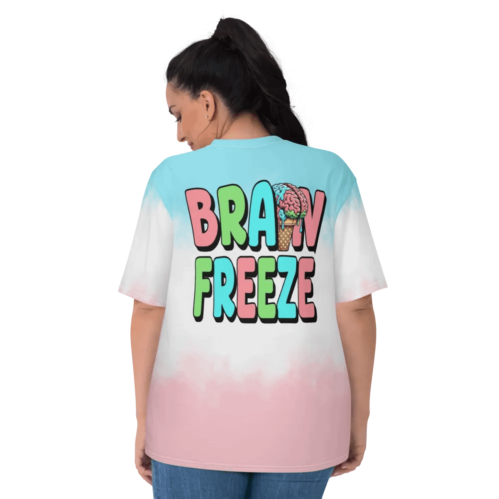 Brain Freeze Women's Crew Neck T-Shirt product image (6)
