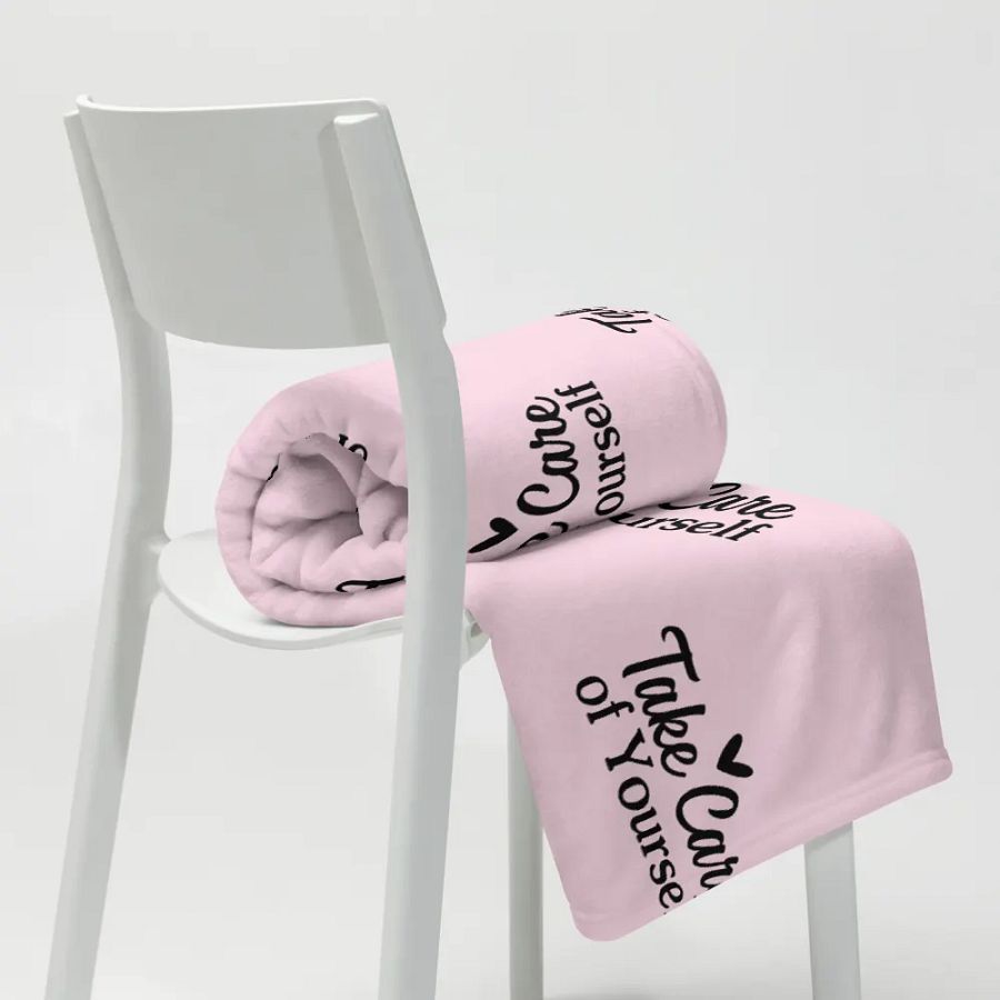 Take Care Of Yourself Blanket product image (9)