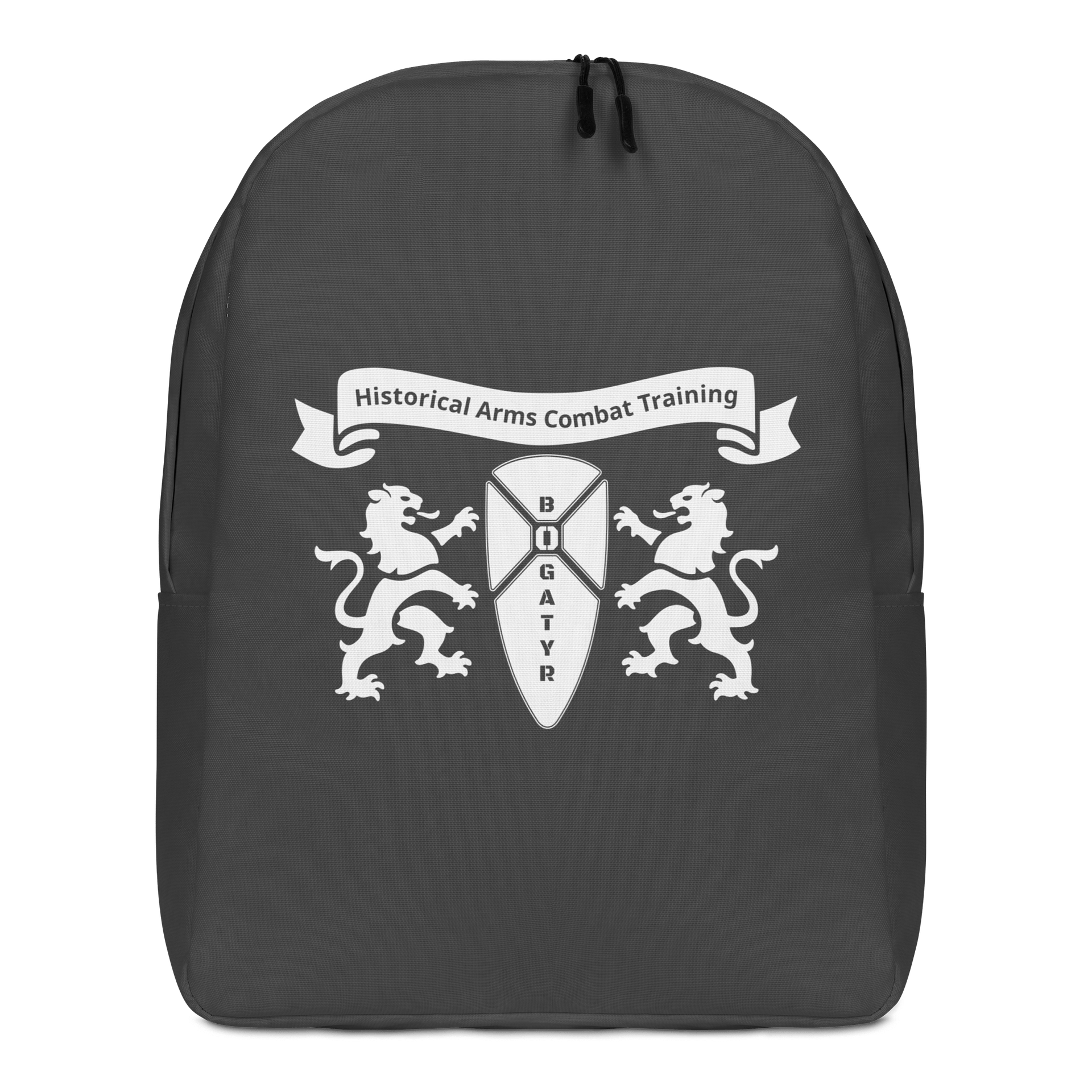 Backpack - white HACT logo product image (1)