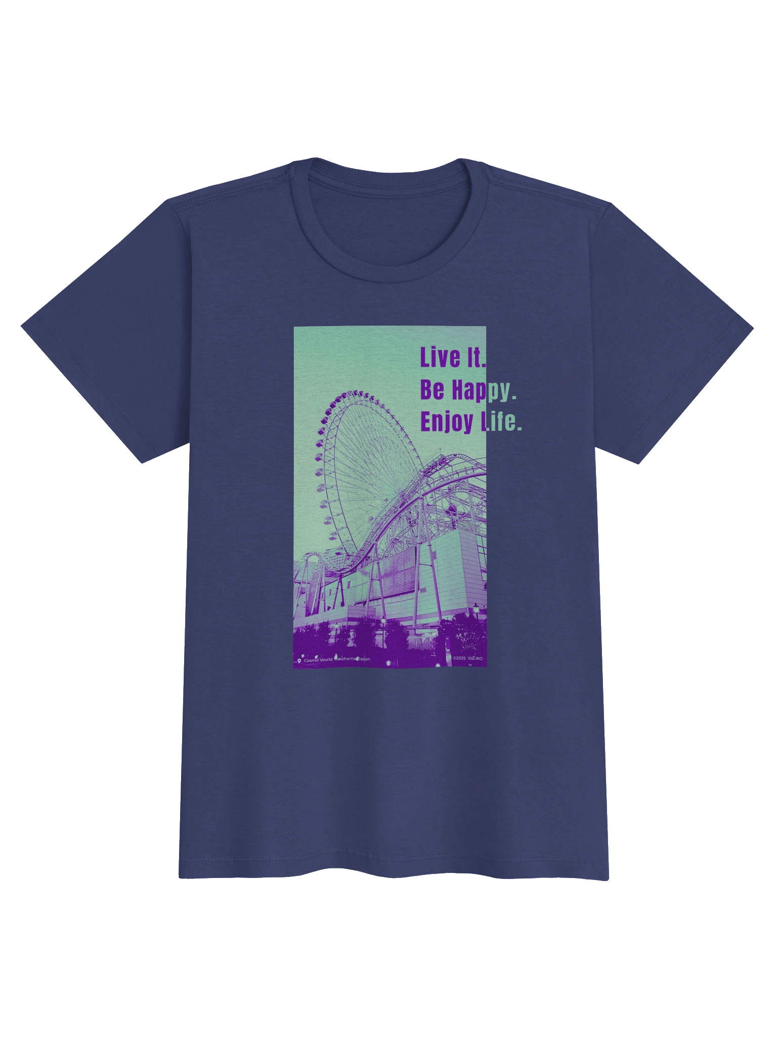 Live It. Be Happy. Enjoy Life. Women's Tee product image (1)