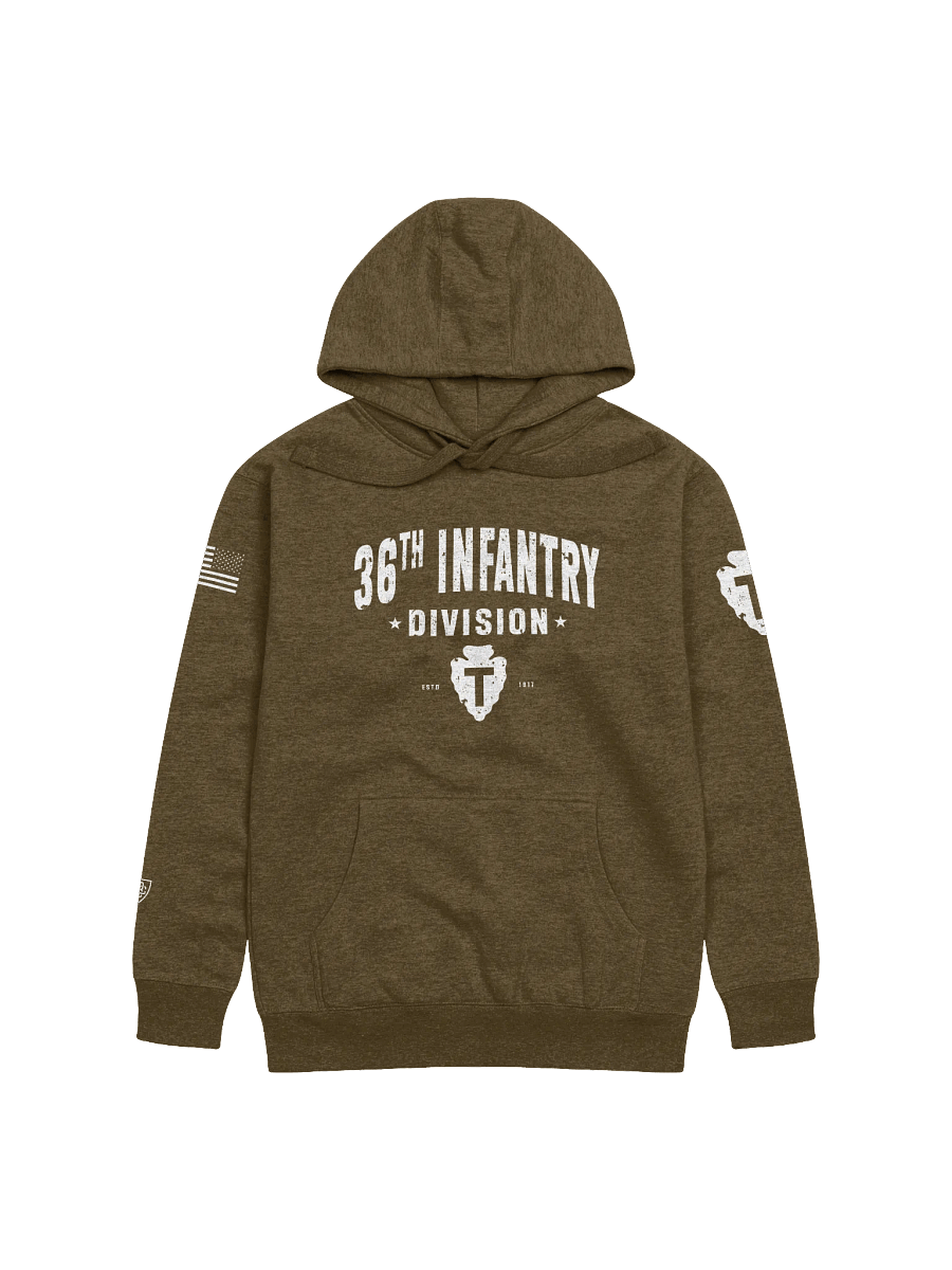 36th Infantry Division - Arrowhead "Distressed" Hoodie product image (1)