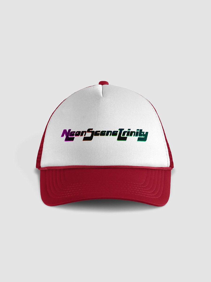 Neon Scene Trinity Logo Cap (White) product image (1)