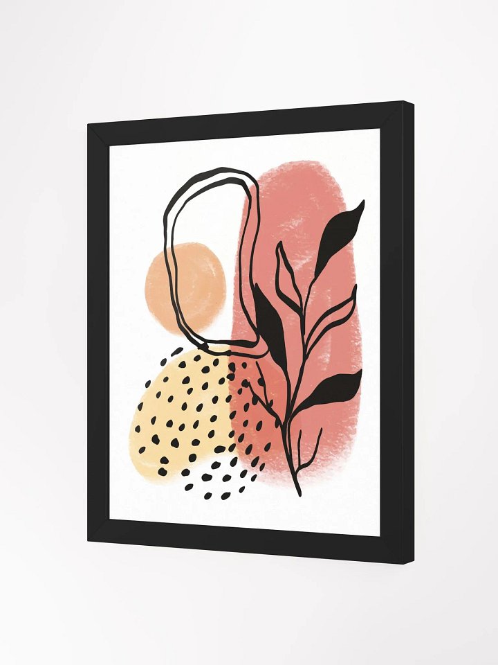 Organic Lines Framed Matte Poster product image (33)