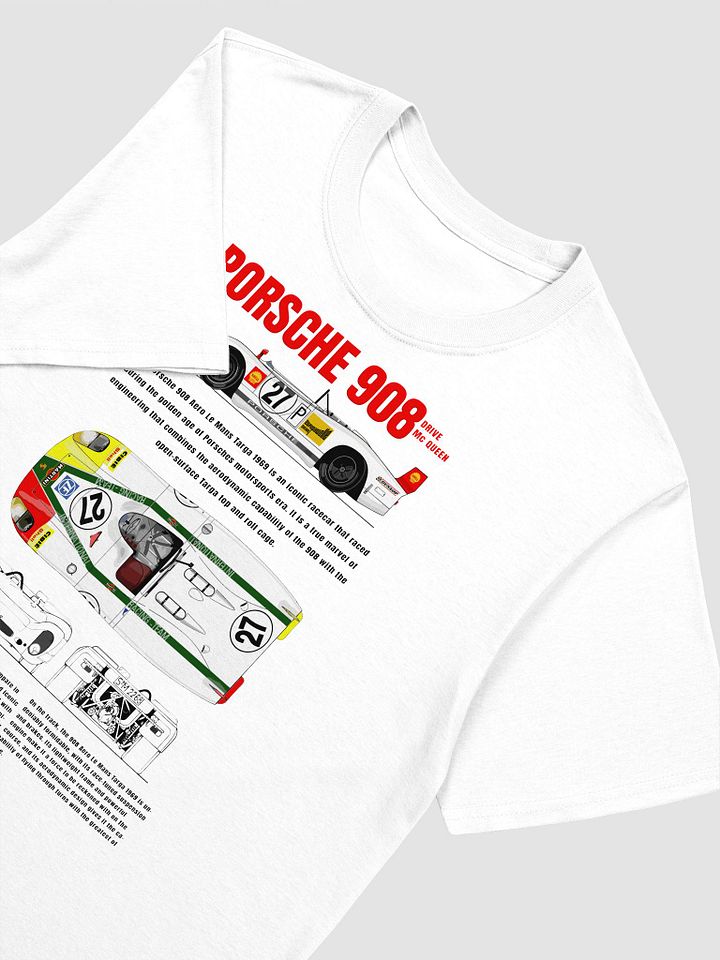 Porsche 908 McQueen - Classic and Iconic Graphic Tee product image (2)
