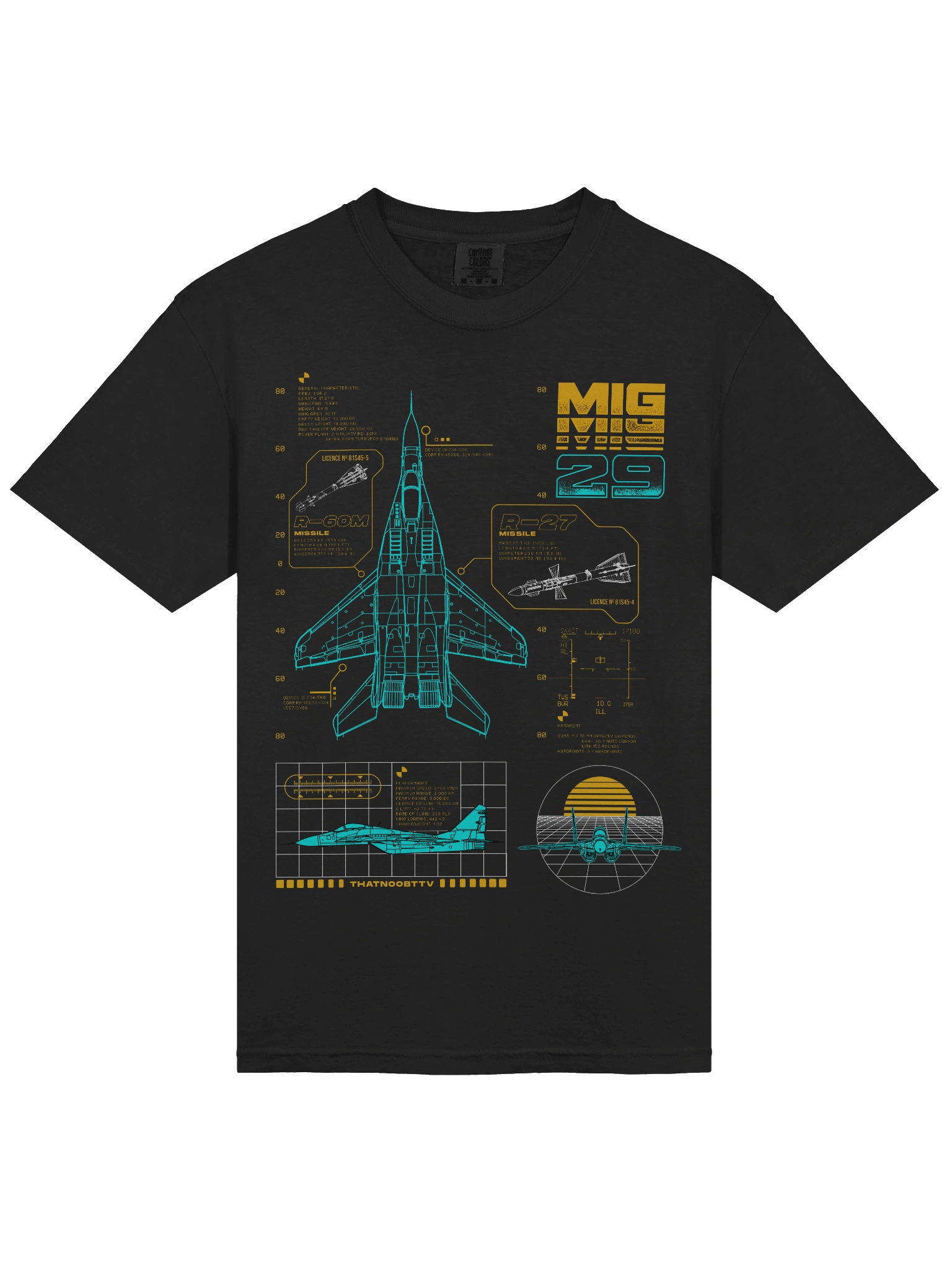 MiG-29 Tech Schematic Print product image (3)