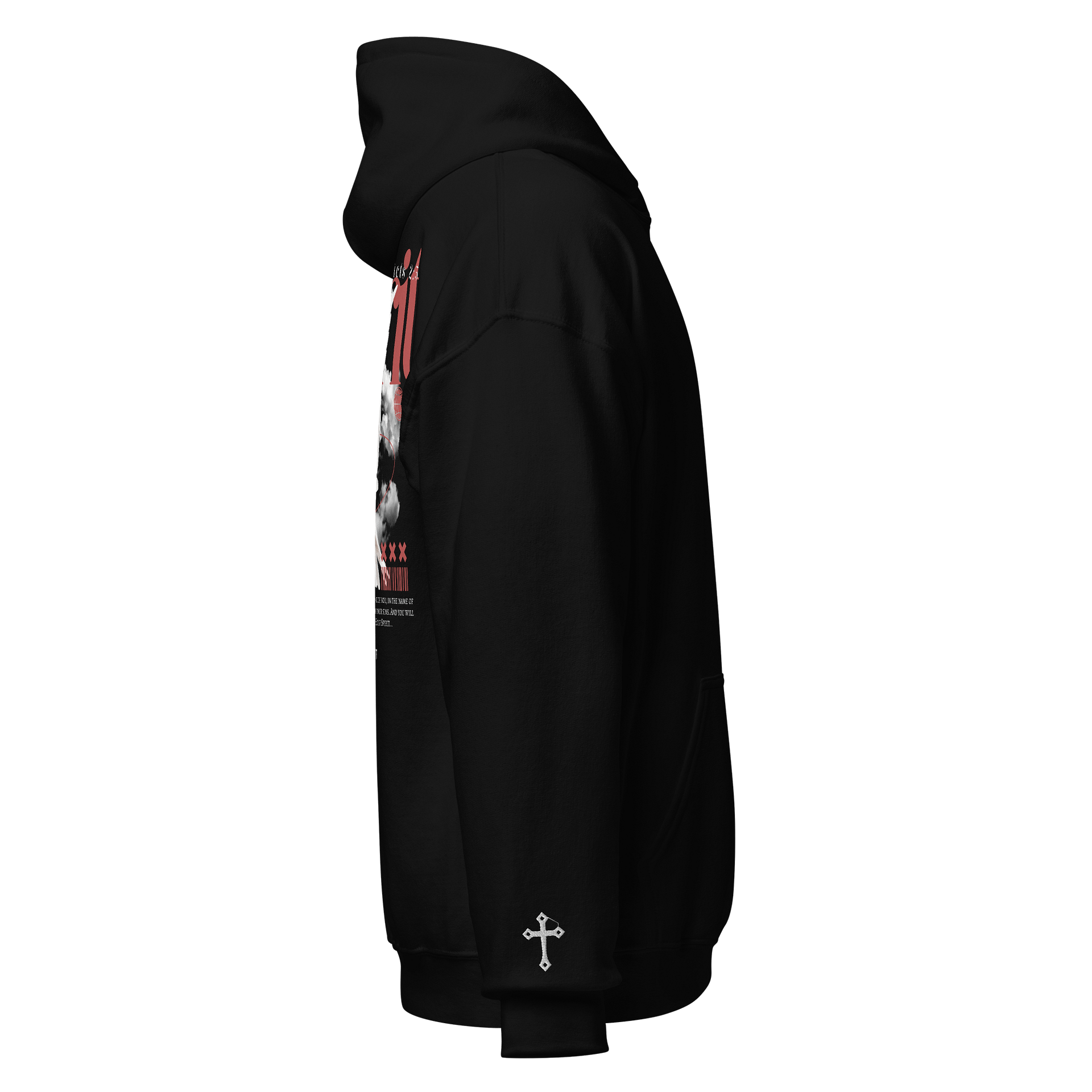 Acts 2:38 - Gift of the Holy Spirit Unisex Hoodie - Embroidered product image (4)