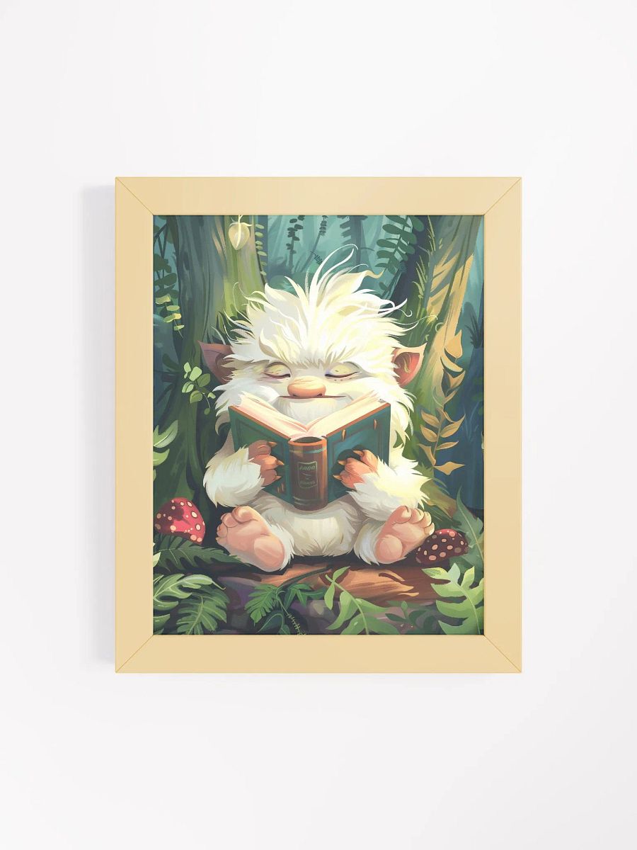 Poster encadré Troll Blanc product image (16)