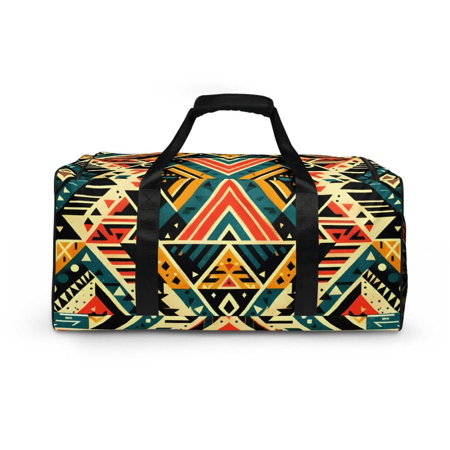 Premium aztec Geometry Duffle Bag product image (7)