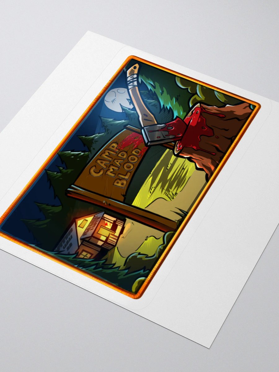 Camp Mad Blood Sticker product image (8)