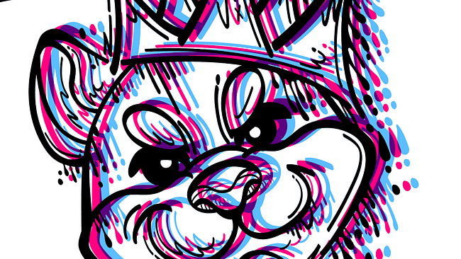 GLITCHY DOG