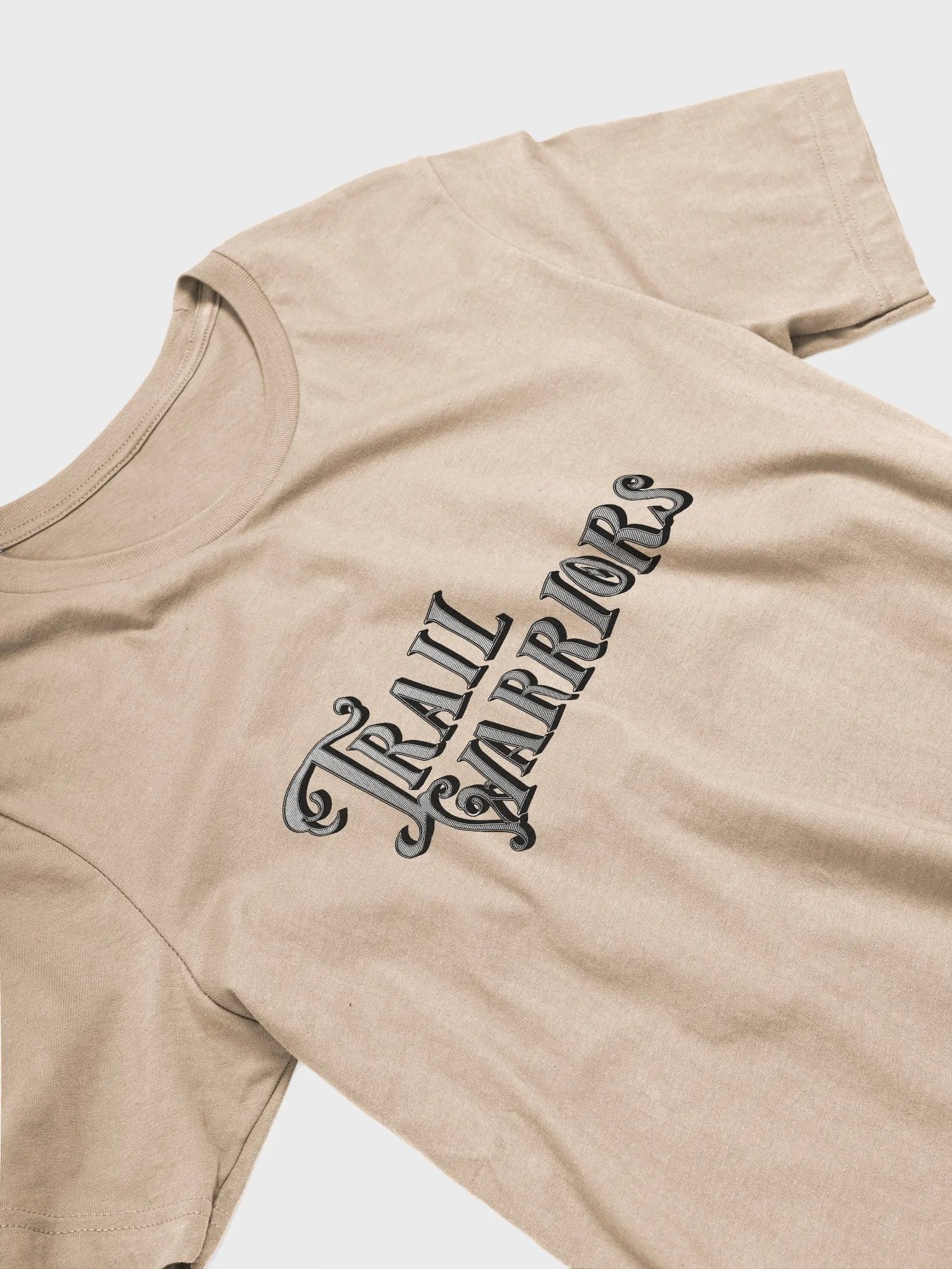 Black w/ Gradient Classic Trail Warriors Emblem T-Shirt product image (3)