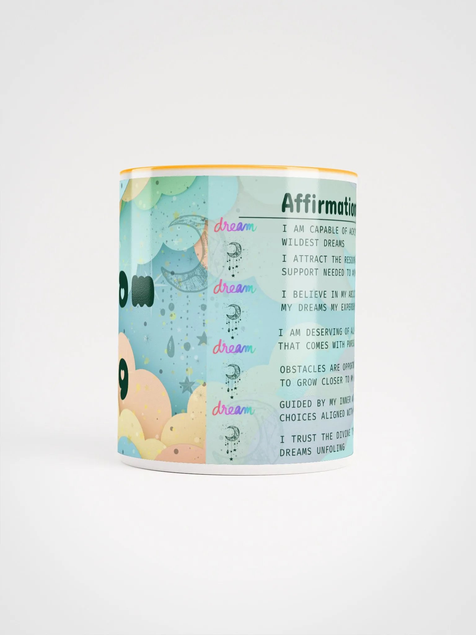 Dream Big Affirmations Ceramic Mug product image (5)