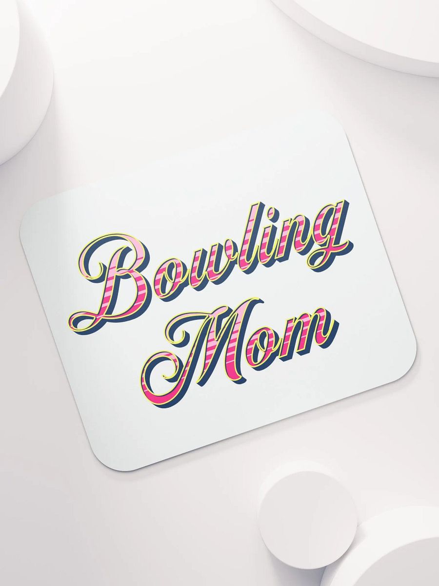 Mom Bowling Delight Mouse Pad product image (5)