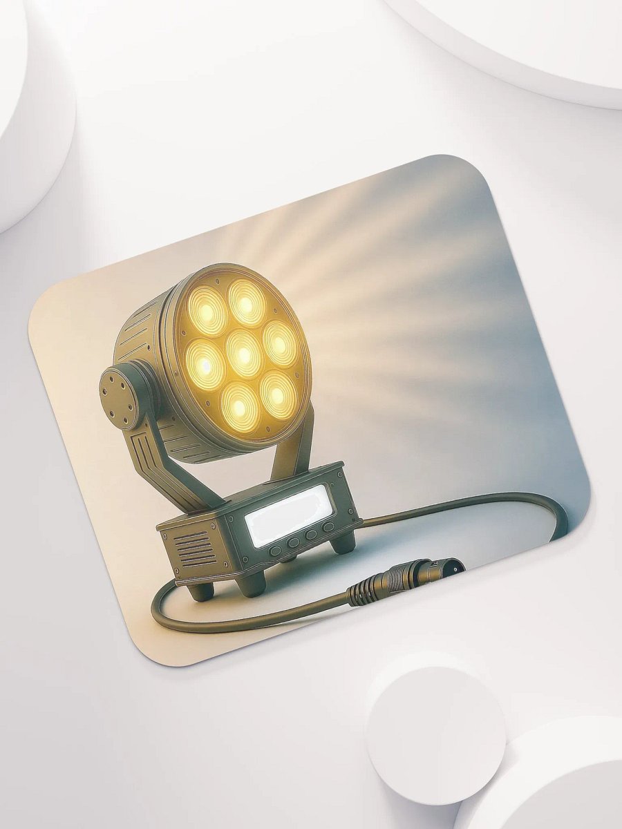 Theatrically Jerry: "Amber Ray's" Moving Head Wash Light Mouse Pad product image (7)