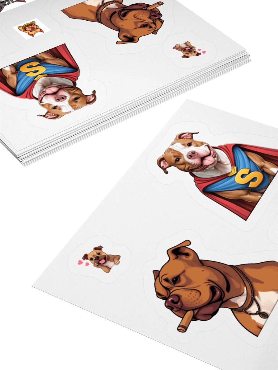 Playful Pup Sticker Set product image (10)