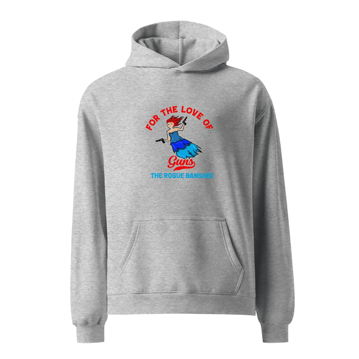 Premium Oversized Hoodie – Dual Wielding Bansh product image (4)