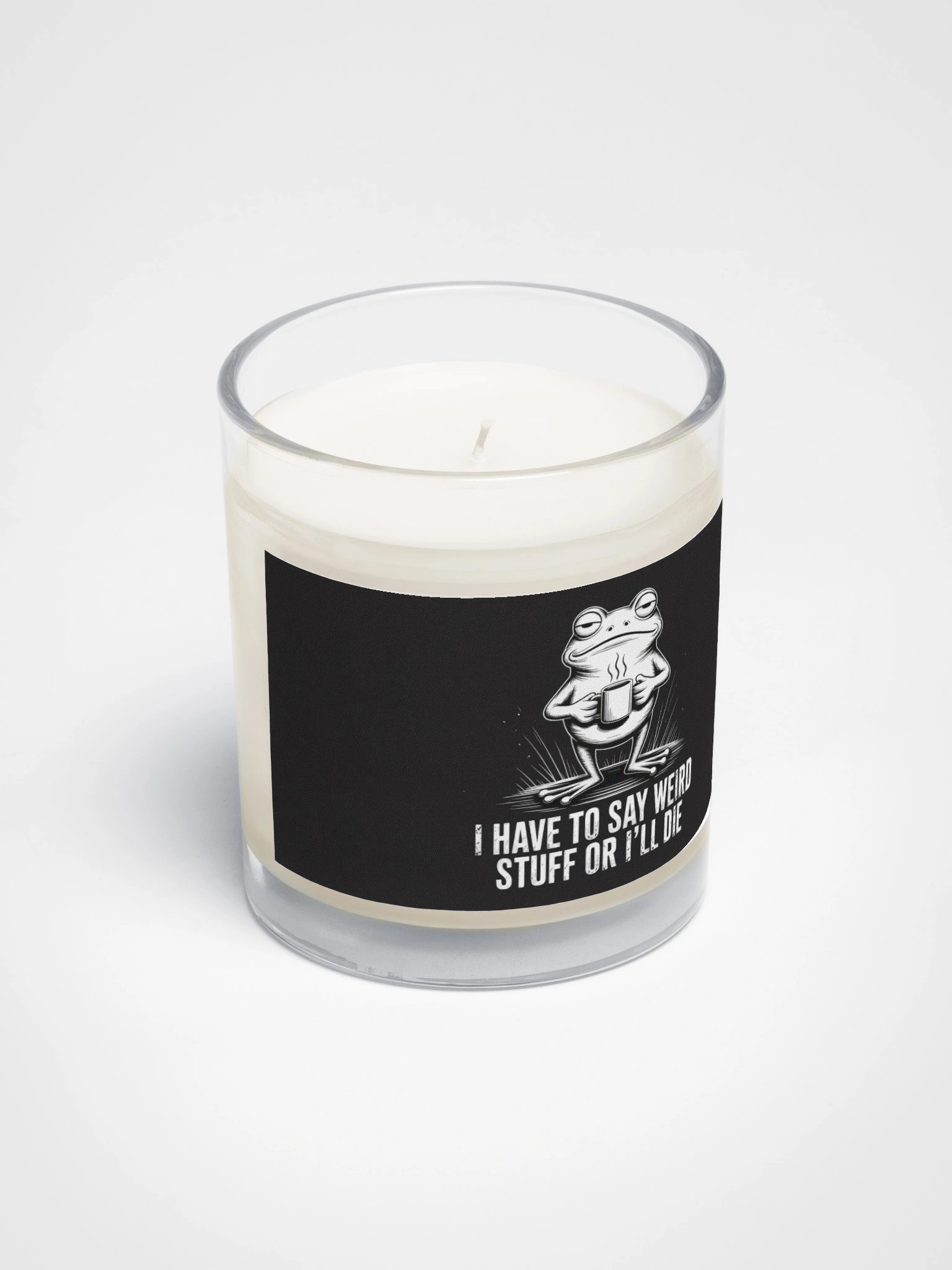 I Have To Say Weird Stuff Candle product image (2)