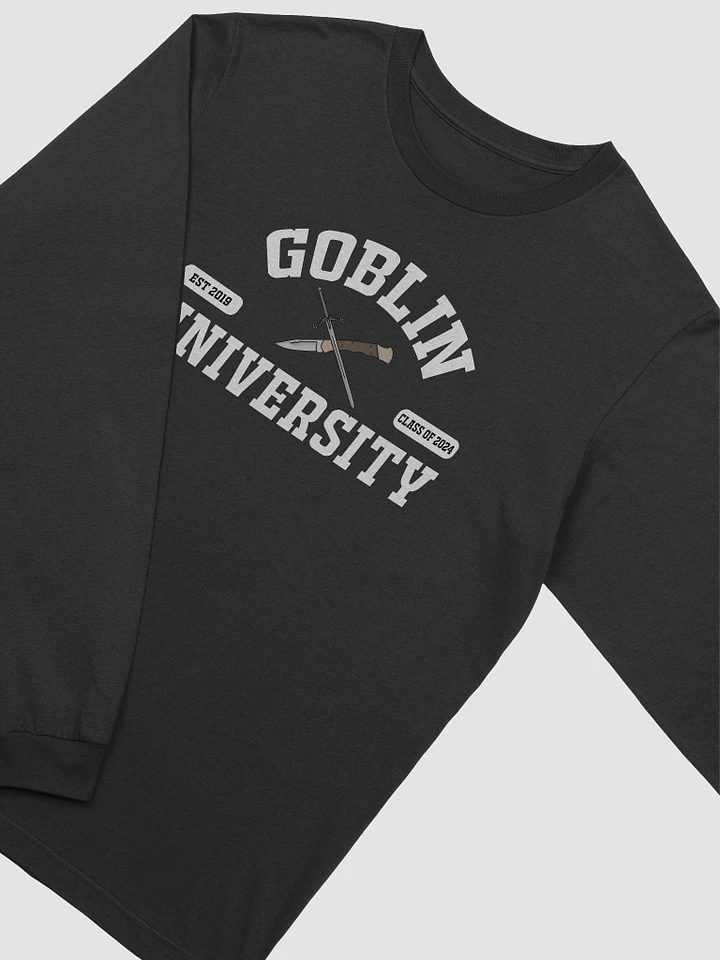 Goblin University White Long Sleeve product image (5)