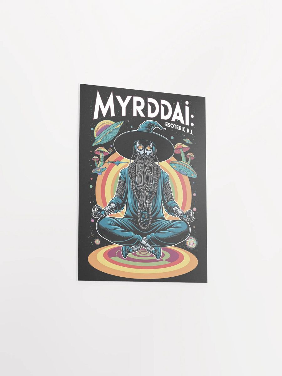 MYRDDAI - Retro Psychedelic Poster product image (10)