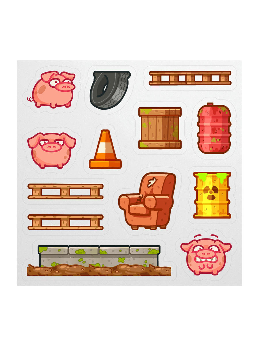 Styscraper stickers (Set 1) product image (1)