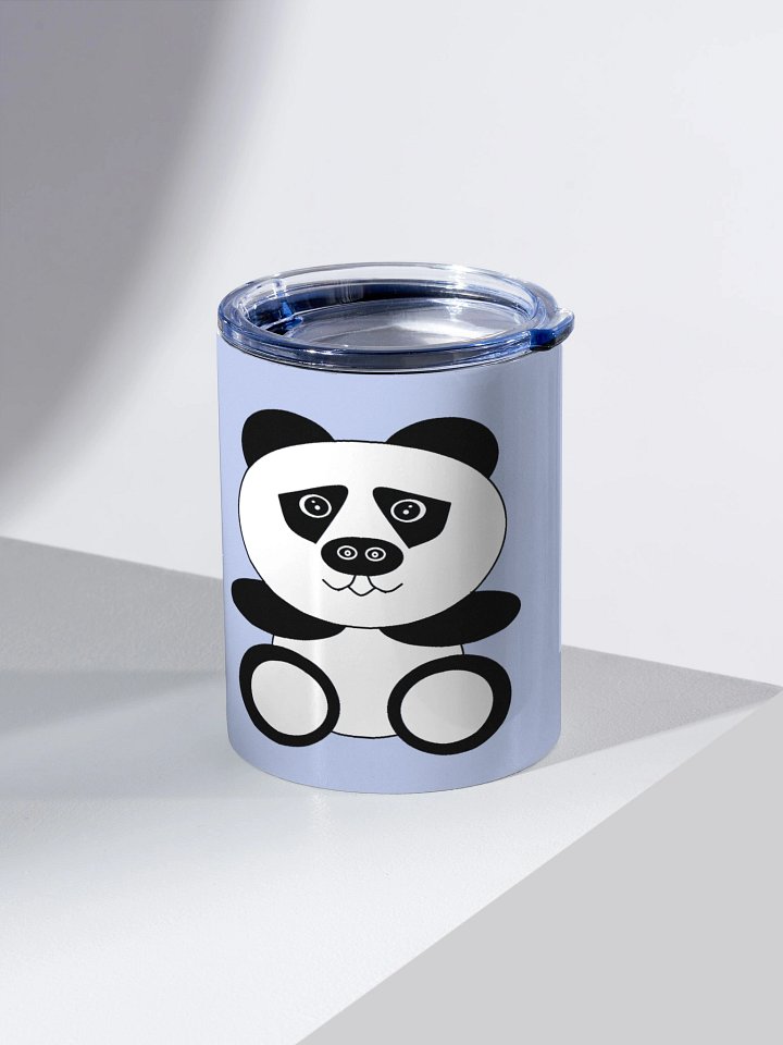 Panda Sketch 10oz Stainless Steel Tumbler product image (2)