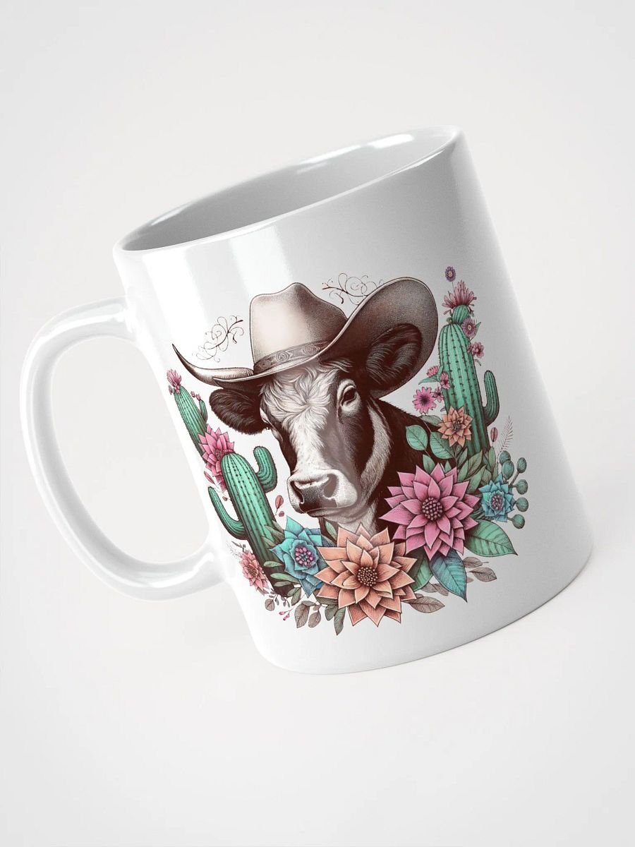Cow-Girl Floral Mug product image (5)