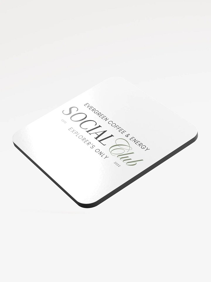 Sip Society | Social Club Cork Coaster product image (2)