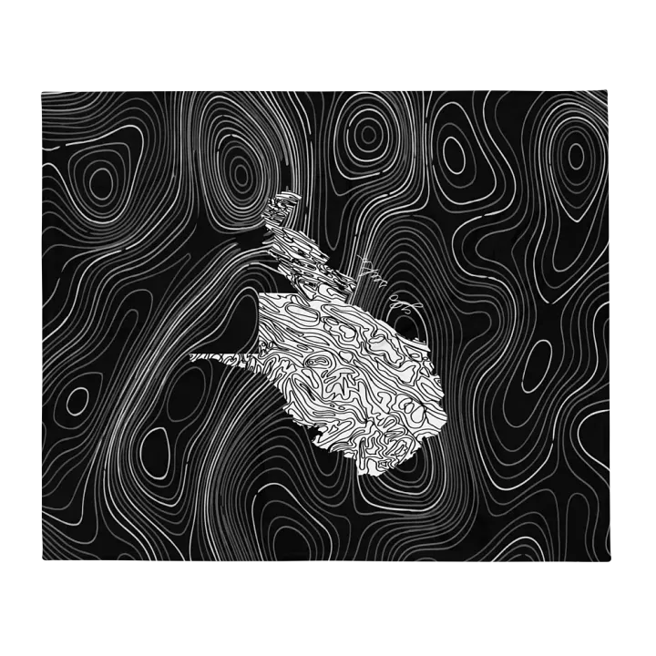 WV Topographical Blanket product image (2)