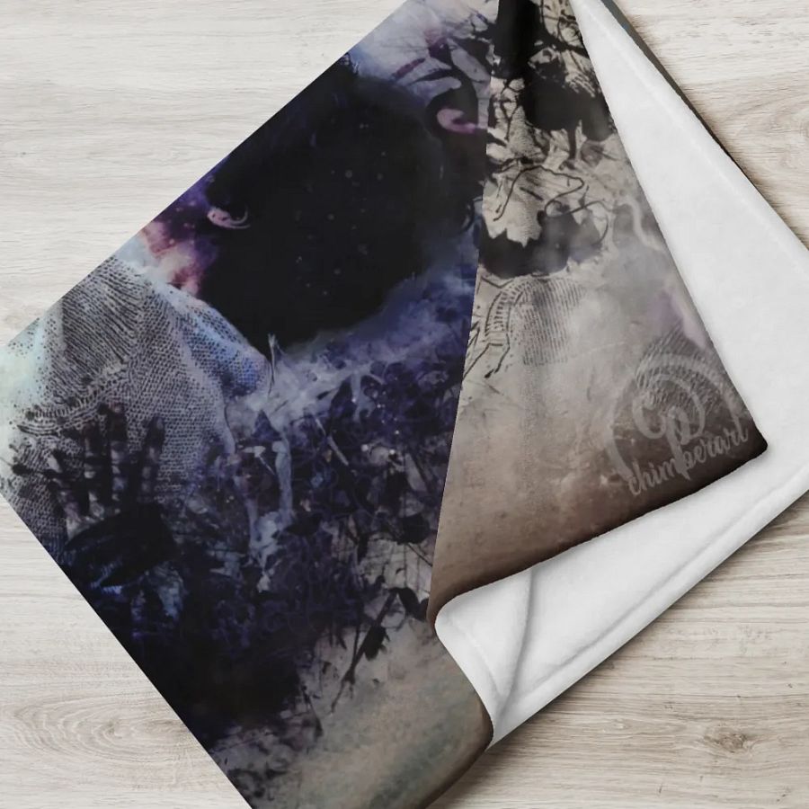 BTS - Jimin Set me Free Freedom Throw Blanket - Designed by ChimberArt product image (5)
