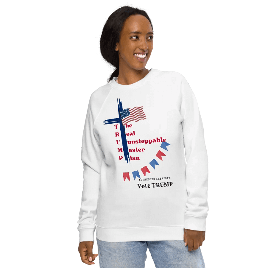 Trump Masterplan Organic Strategy Sweatshirt product image (11)