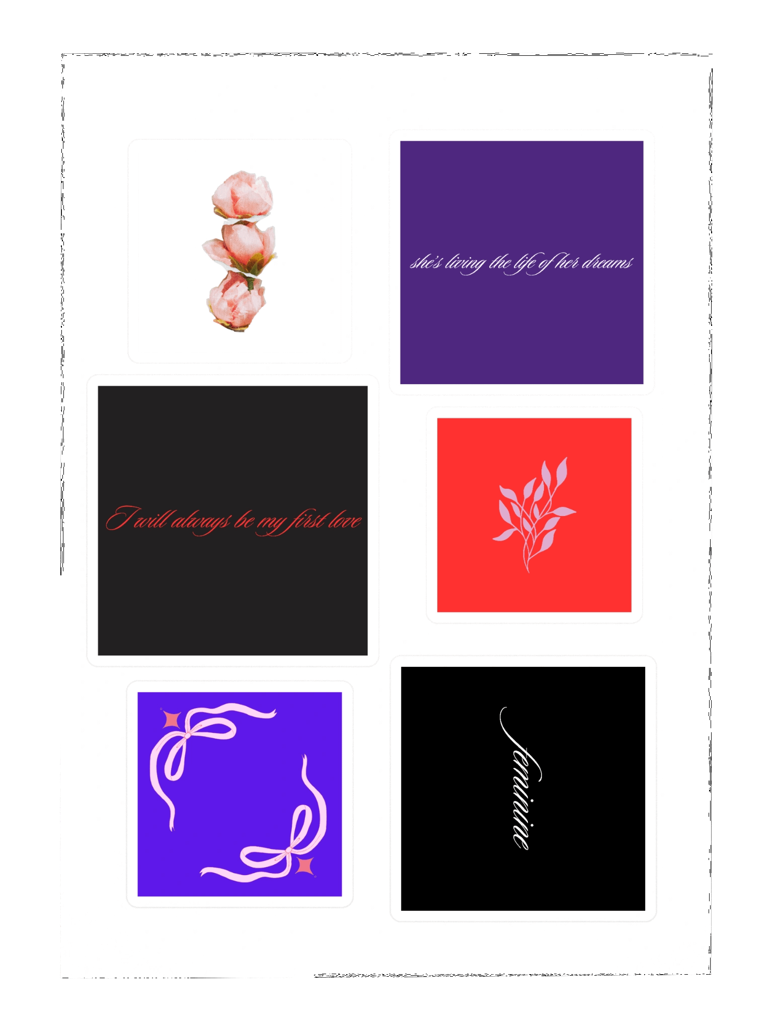 "Bloom & Empower" Sticker Collection product image (3)