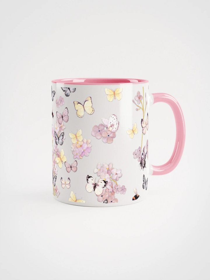 BUTTERFLY GARDEN HAPPY MUG - Tasse mit Schmetterlingen product image (2)
