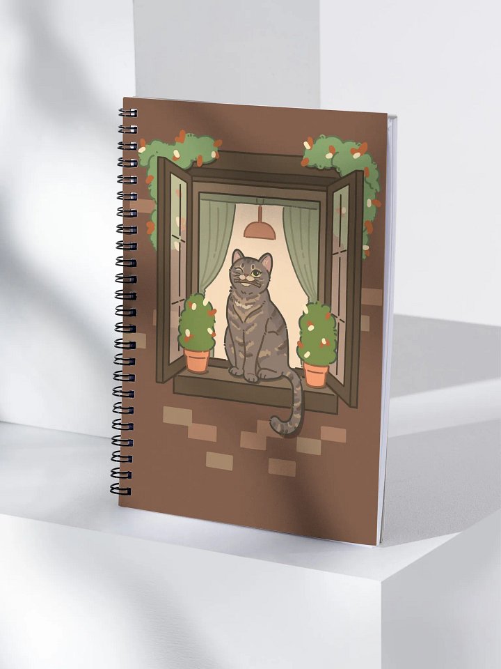 Misty’s Window- Kit's Cats X Tas Illistrations Notebook product image (1)