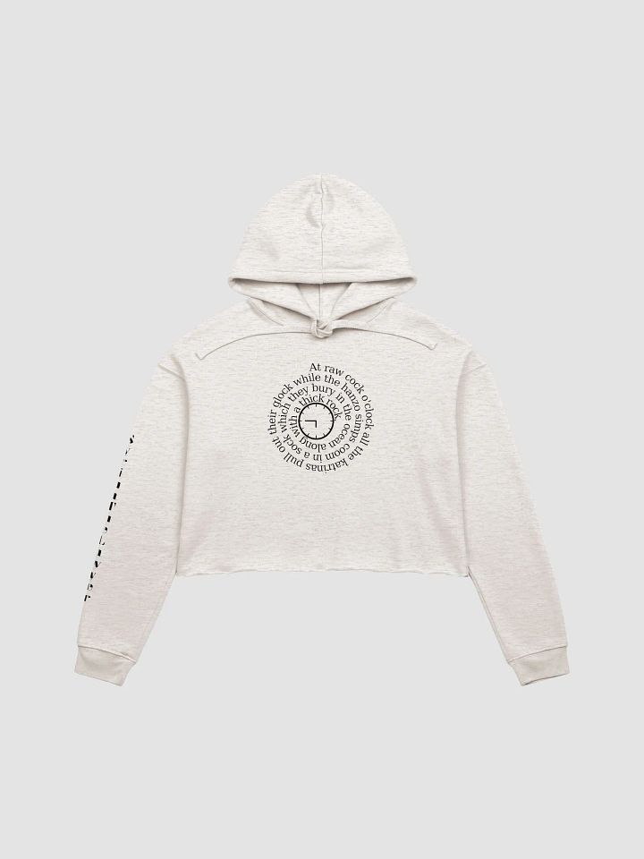 Raw CoC Mafia Crop Hoodie product image (9)