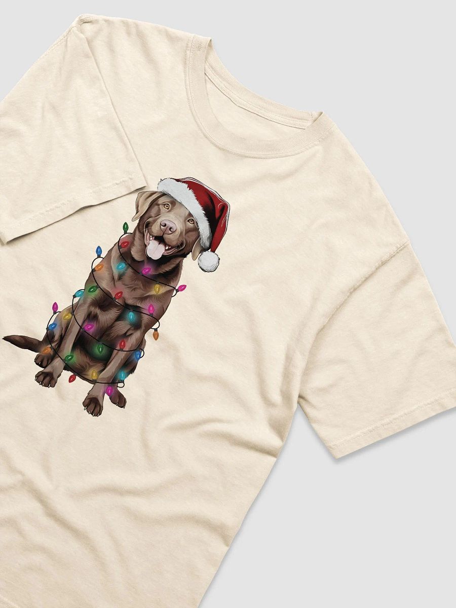 Funny Labrador Retriever(Chocolate) Christmas T-Shirt for Labrador Paw-rents product image (21)