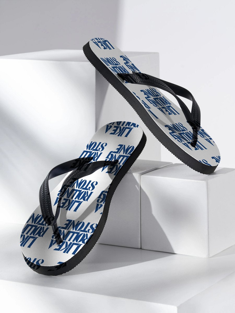 Like a Rolling Stone Custom Flip-Flops product image (1)