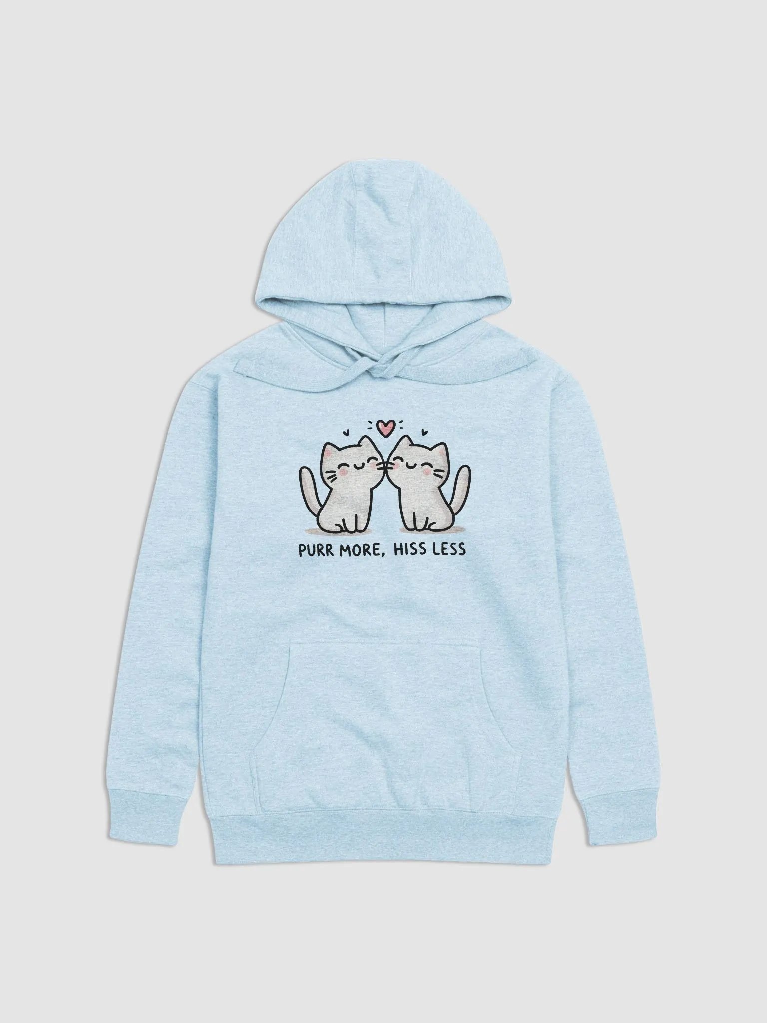 Purr more, Hiss less hoodie product image (1)