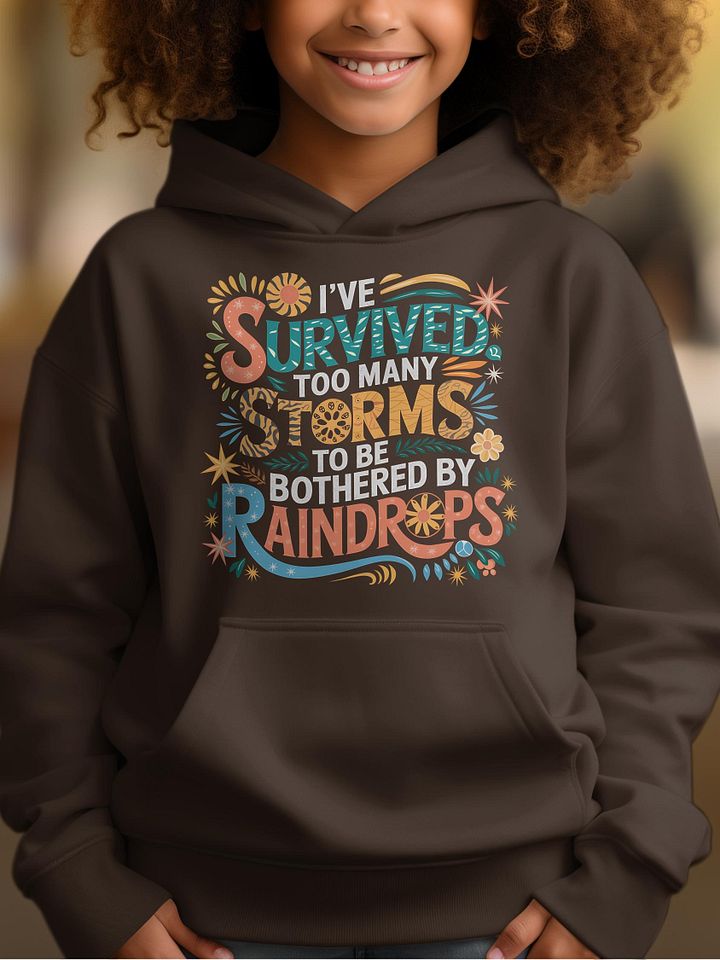 Survivor's Typographic Hoodie product image (2)