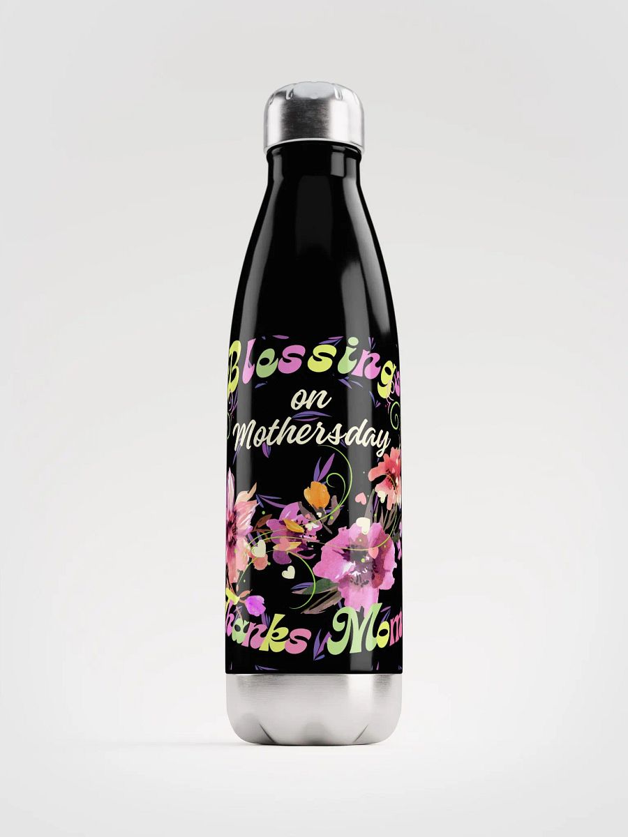 Blessings on Mothersday water bottle product image (1)