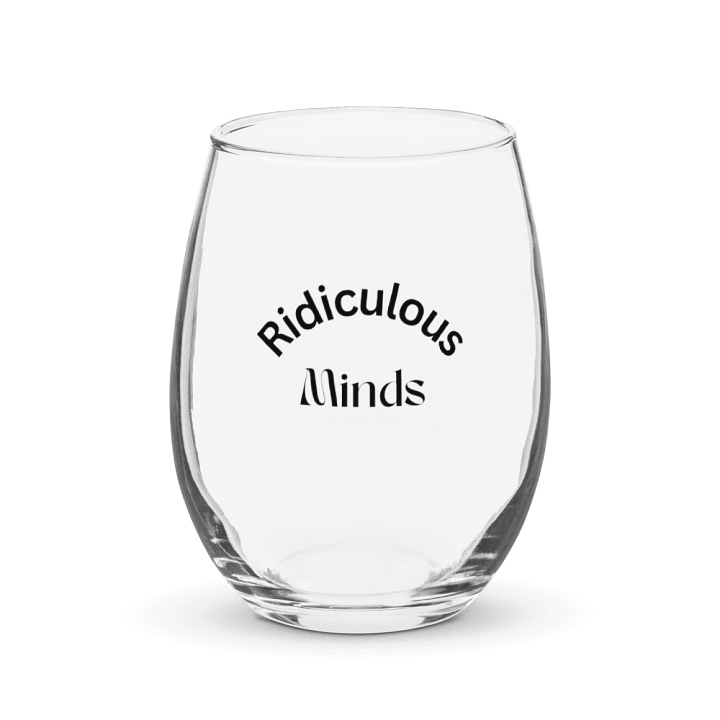RM Whiskered Whimsy Stemless Wine Glass product image (1)