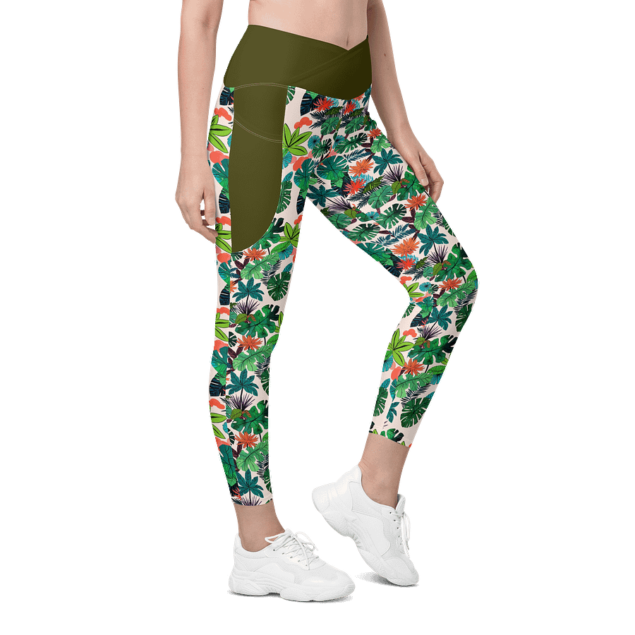 Tropical Leggings with Pockets product image (7)