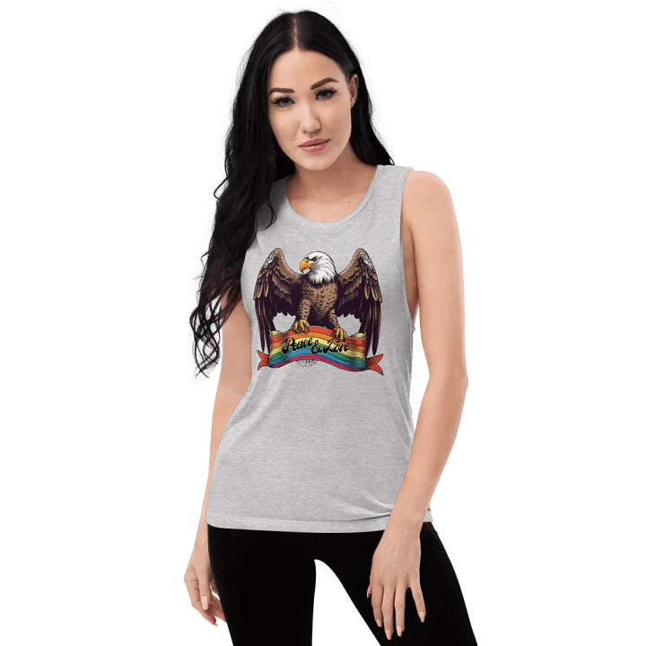 Peace & Love women's tank product image (1)