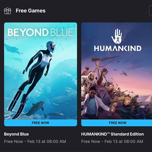 🎮 Epic Games Freebies Alert! 🕹️
Two incredible games are FREE to grab on the Epic Games Store this week:

🌊 Beyond Blue: Dive...