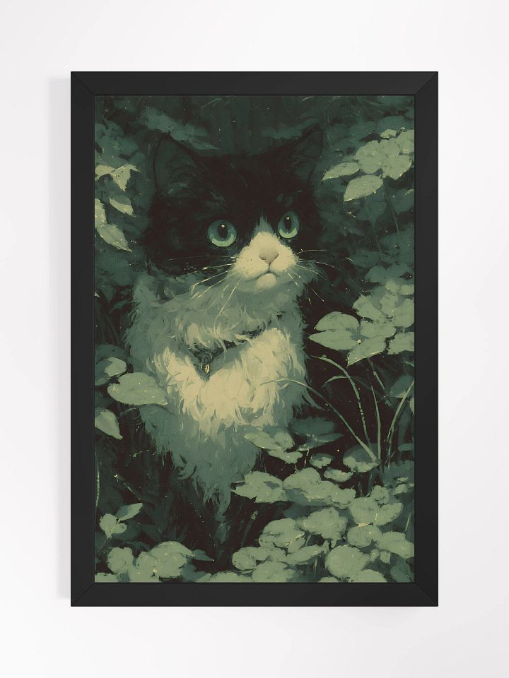 Mystic Feline Serenity Poster product image (1)