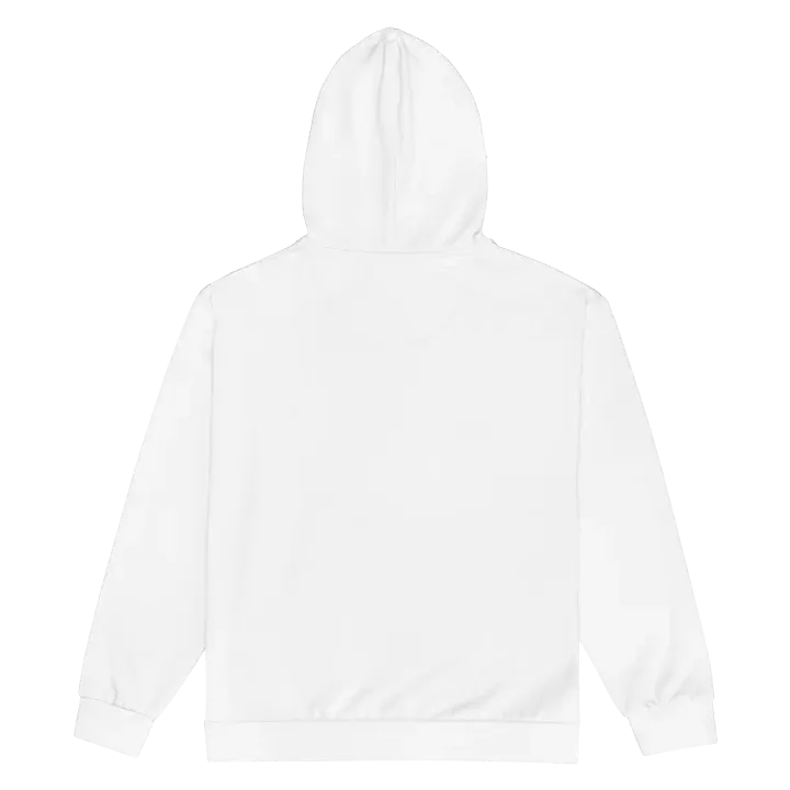 Zenith Eco-Friendly Unisex Zip Hoodie with Premium Hood Design - White product image (2)